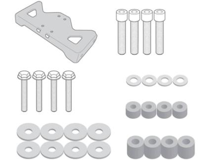 Fixação GIVI Plx1152 Kit De Instalação Honda Cb 500 F Preto