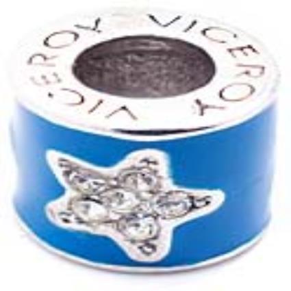 Miçangas femininas  VMM0305-23 (1 cm) Azul (1 cm)