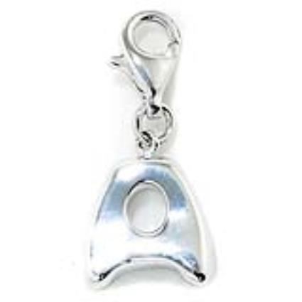 Miçangas femininas  CHARM_A Prateado (1 cm)