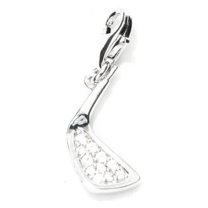 Miçangas femininas  CHARM_GOLF2 Prateado (1 cm)