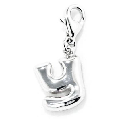Miçangas femininas  CHARM_Y Prateado (1 cm)