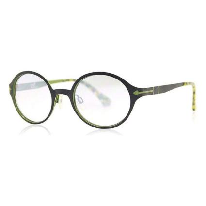 Óculos escuros unissexo  TM-004S-01 (Ø 47 mm) Preto Verde (ø 47 mm)