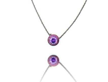 Pingente feminino  CWN81128 Prata (50 cm)