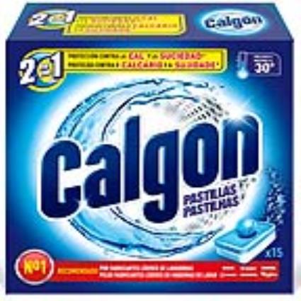Pastilhas Anticalcário Calgón (15 Uds)