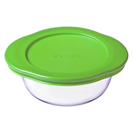 Lancheira Hermética  C&F Transparente Vidro de Borosilicato