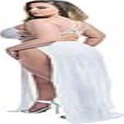 Vestido Sexy Lace  Branco - XL