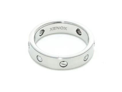 Anel feminino  X1479 Prateado - 12