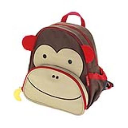 Mochila Infantil  Monkey Castanho