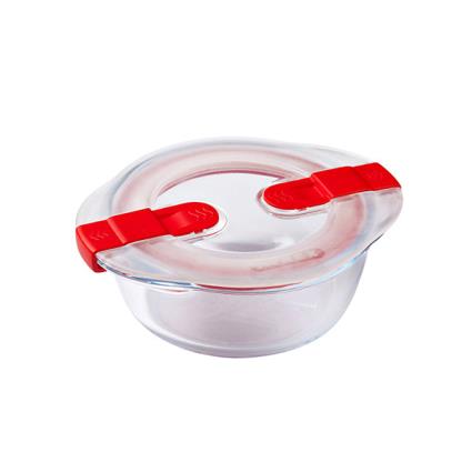 Lancheira  COOK&HEAT Transparente Vidro - 2,3 l