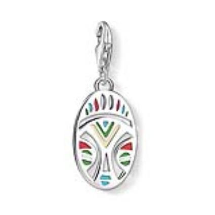 Miçangas femininas  1422-007-21 Multicolor Prateado (3 cm)