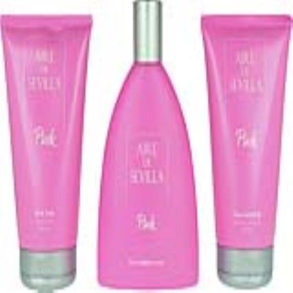 Conjunto de Perfume Mulher Pink Aire Sevilla EDT (3 pcs) (3 pcs)