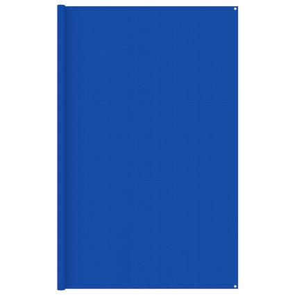vidaXL Tapete de campismo para tenda PEAD 300x400 cm azul