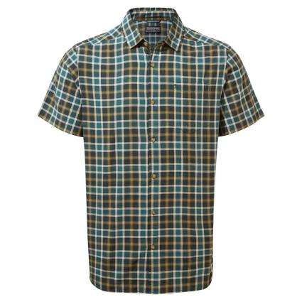 Craghoppers Menlo Short Sleeve Shirt Verde L