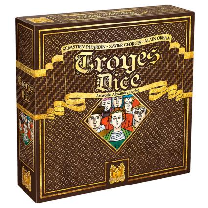 Asmodee Troyes Juego De Dados Colorido