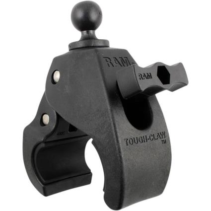 Rammount Powersports Tough-claw W 1´´ Diameter Ball Preto Large