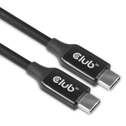 Club-3d 901859056 5 M Usb-c Cable Preto
