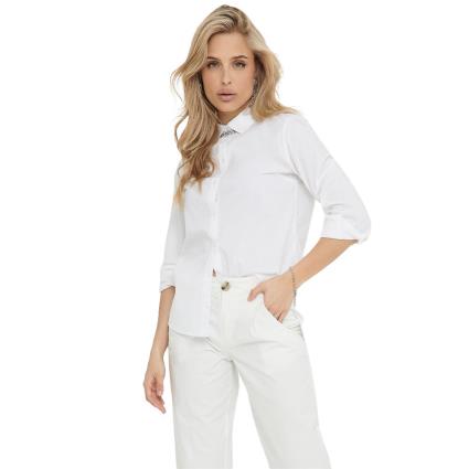Jdy Mio Long Sleeve Shirt Branco 38