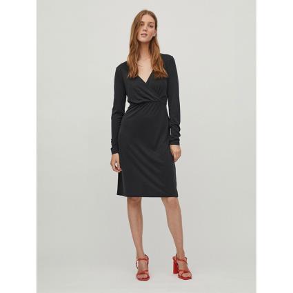 Vila Modala Long Sleeve Midi Dress  XS