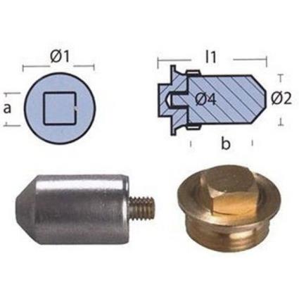 Tecnoseal Volvo Refrigerator Anode Kit