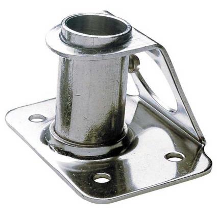 Vetus Tilted Stainless Steel Candlestick Base