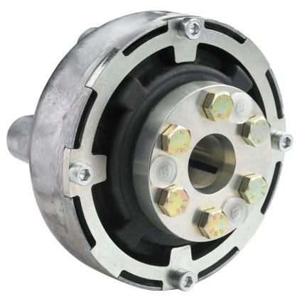 Vetus Uniflex 16 Shaft Transmission Flexible Connection Prateado 35 mm