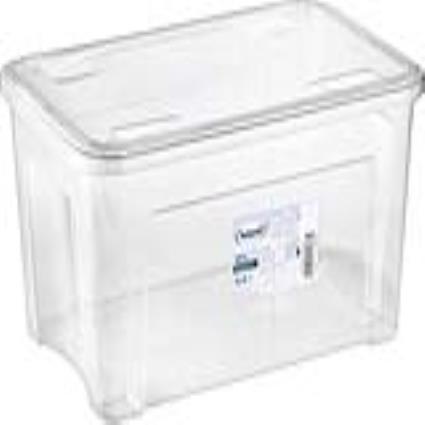 Caixa de Armazenagem com Tampa Combi  (59 x 39 x 28 cm)