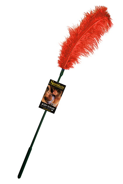 Espanador Avestruz Vermelho