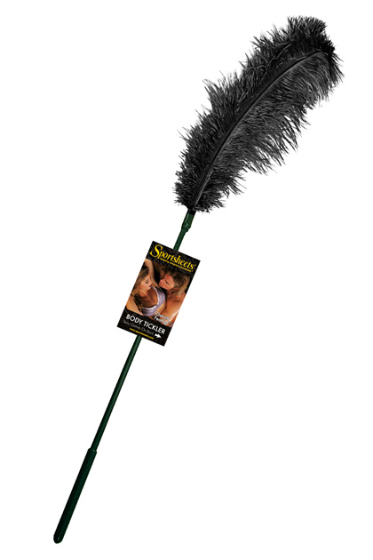 Espanador Avestruz Preto