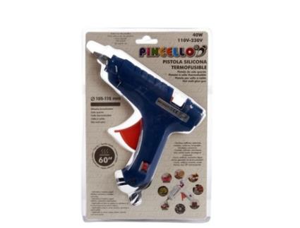 Pistola de silicone Silicone (4 x 27,5 x 18,5 cm)