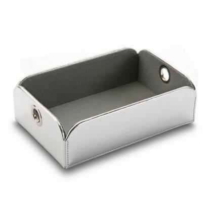 Tabuleiro de Bolso Polipele Prata