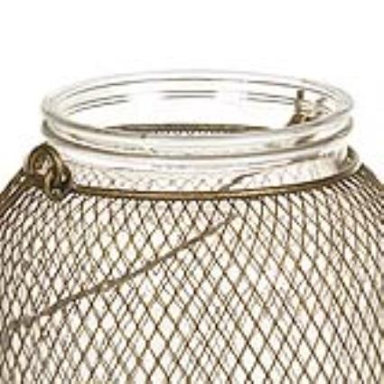 Candelabro Net Design - 17 x 17 x 16 cm