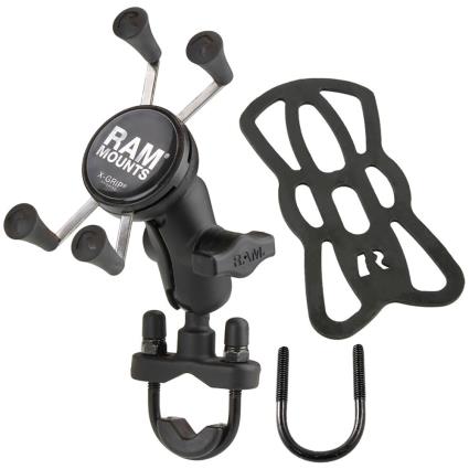 Rammount Powersports X-grip Phone Mount With U-bolt Base