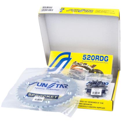 Sunstar Sprockets Plus K520rdg064 Steel Transmission Kit  14t / 44t