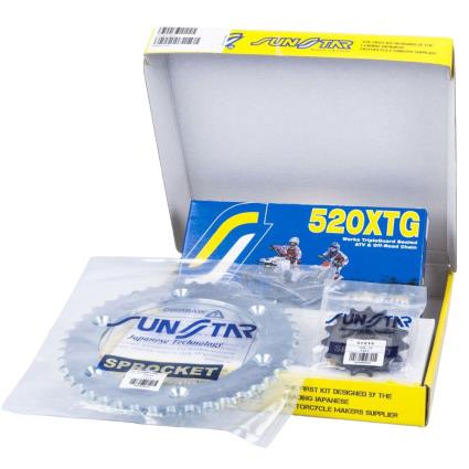 Sunstar Sprockets Plus K520xtg091 Steel Transmission Kit  15t / 43t