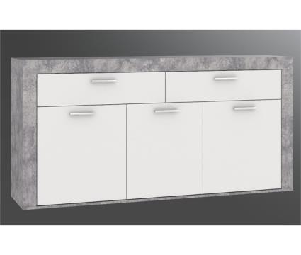 Aparador 3 portas e 2 gavetas AKRON - Conforama