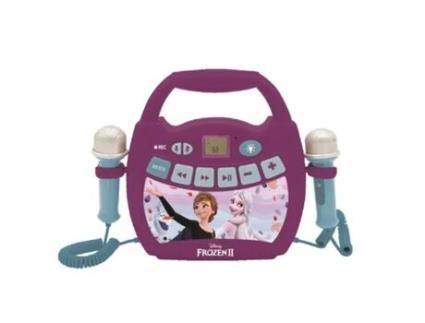 Altifalante Bluetooth com microfone para karaoke Lexibook MP320FZZ Frozen