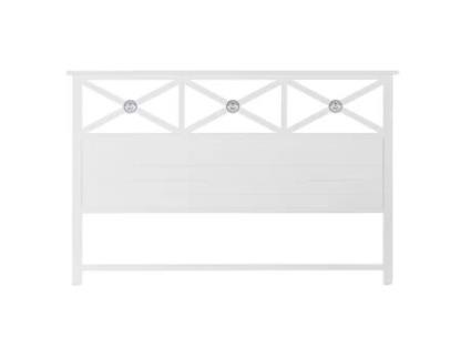 Cabeceira de Cama DKD Home Decor Azul Madeira Branco (180 x 6 x 120 cm)