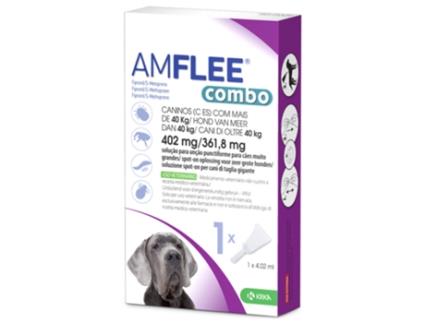 Pipetas para Cão AMFLEE Combo (Quantidade: 1 Pipeta - +40 Kg)