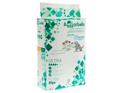 Resguardos Ultra com Clorexidina Assorbello - FERRIBIELLA (Quantidade: 60 X 60 (20 Unidades))