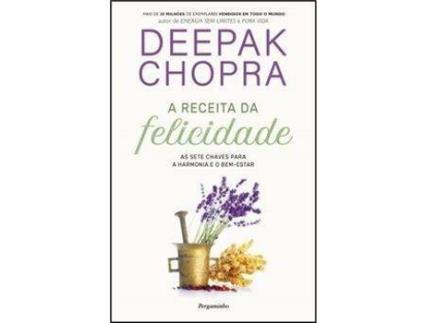 Livro A Receita da Felicidade de Deepak Chopra (Português)