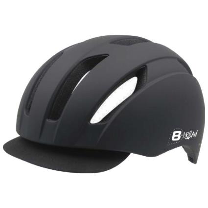 B-urban City In-mold Helmet Preto L