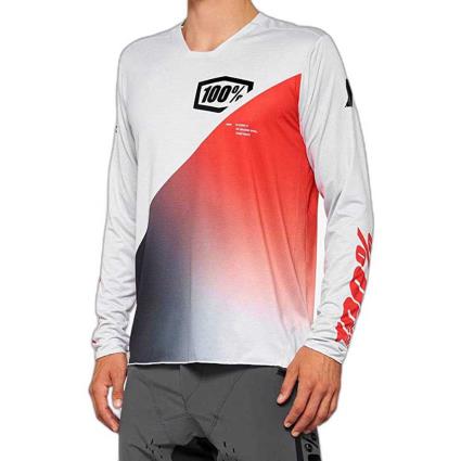100percent R-core X Long Sleeve Jersey Branco XL
