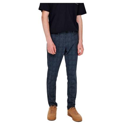 Only & Sons Mark Check 9887 Pants Azul 33 / 32