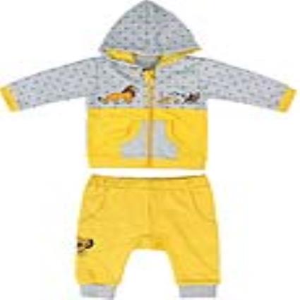 Fato de Treino Infantil  74633 Ocre - 6 Meses