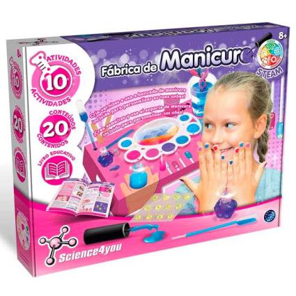 Set de manicure Crea tus Esmaltes Science4you