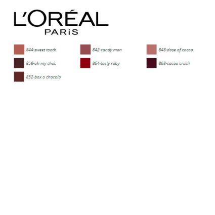 Batom Les Chocolats LOreal Make Up (7,6 ml) - 848-dose of cocoa