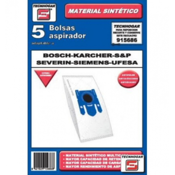 Bolsa Sobresselente para Aspirador  915686 (5 uds)