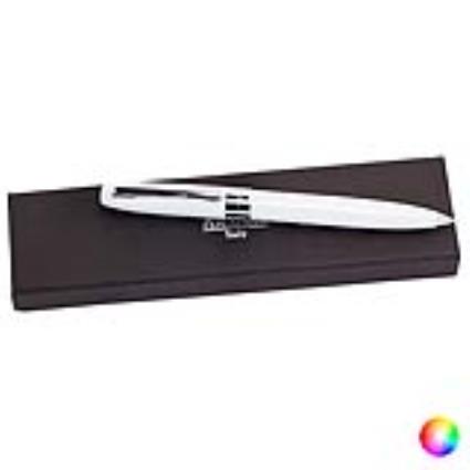 Caneta  Duas cores Metalizado 143154 - Vermelho