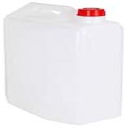 Garrafa de Água Branco - 10 L