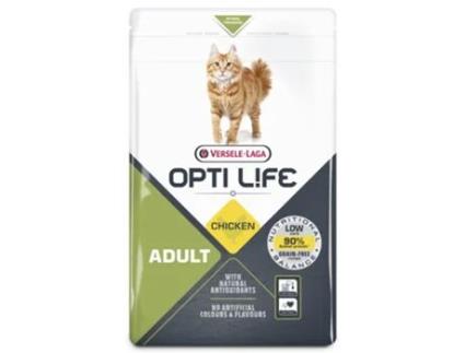 Ração seca para Gato VERSELE-LAGA OPTI LIFE Adulto Frango (Quantidade: 7,5 kg)